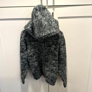 Carters 4t sweater coat with fur hoody
